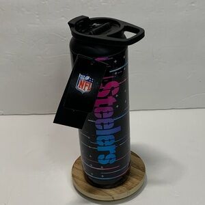 Pittsburgh Steelers Stainless Steel 20oz Tumbler Flip n Sip NFL Igloo Can NWT